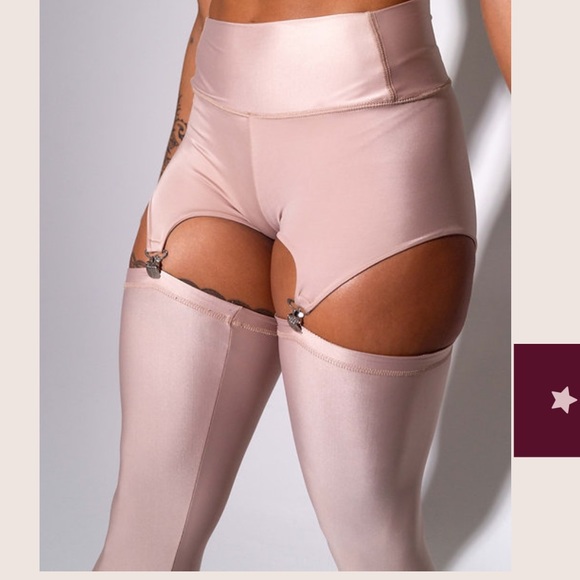 Sorte Store - Provocative Mind Garter leggings - medium - NEW - Picture 5 of 15